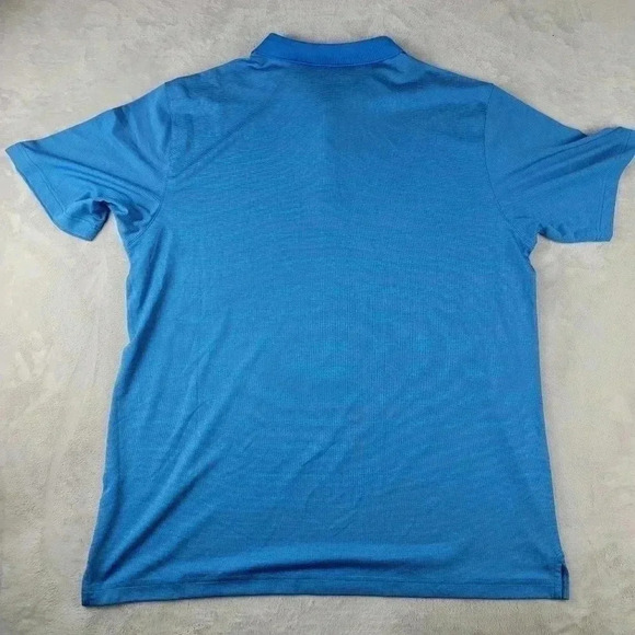 Callaway Opti-Dri Golf Polo Short Sleeve Shirt Blue Striped Sz 2XL - Picture 2 of 7